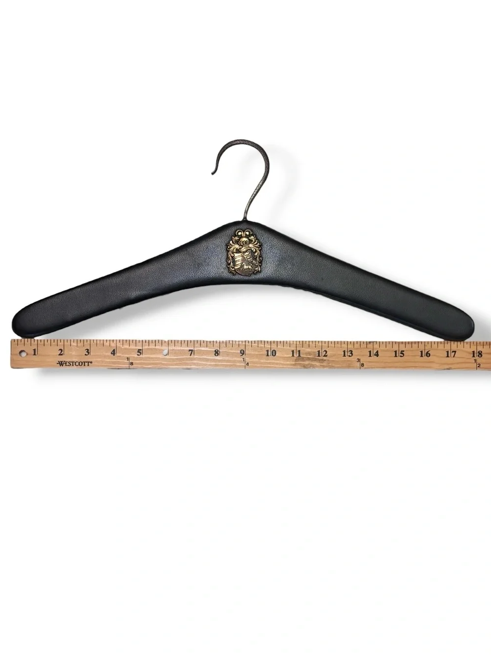 LIA OF SWITZERLAND Mid Century Luxury Covered Hangers Set of 5 VINTAGE